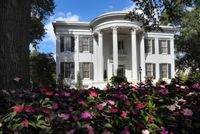 Die Governor&#039;s Mansion in Mississippis Hauptstadt Jackson