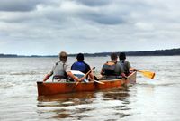 Auf dem Missississipi mit der Quapaw Canoe Company