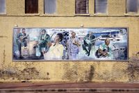 Mural f&uuml;r B.B. King in Leland