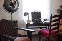 William Faulkners Schreibmaschine in seinem Haus Rowan Oak