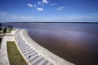 Blick auf den Mississippi vom Tunica River Park and Museum